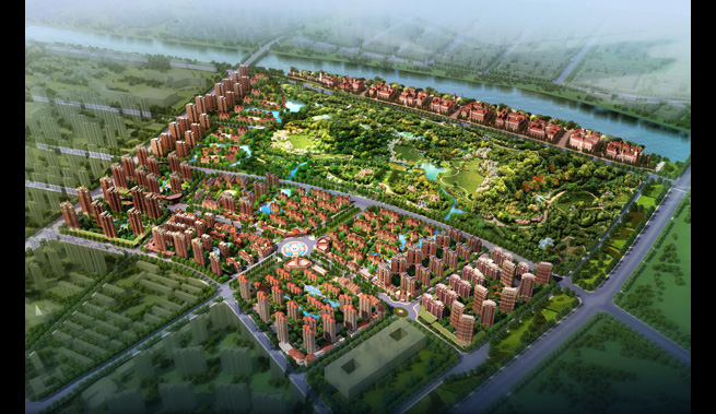 天津柳林国际社区城市设计